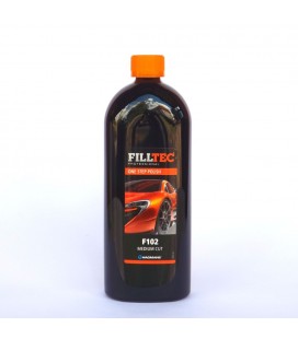 Autokosmetika FILLTEC Professional F102 One Step Polish |Středně hrubá brusná pasta | 1 ltr